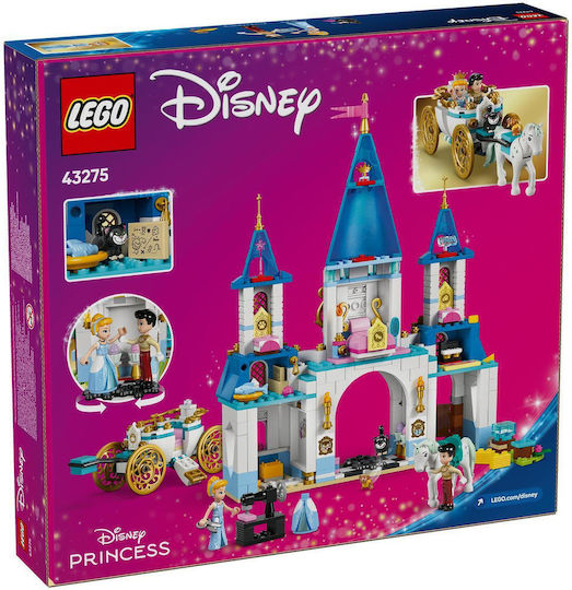 LEGO Castle Cinderella's Castle & Horse Carriage for Ages 6+ 596 Pieces