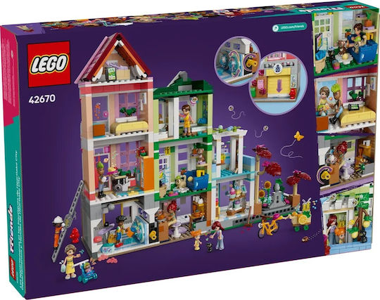 LEGO Friends Apartamente și Magazine Heartlake City pentru 12+ Ani 2040 Bucăți