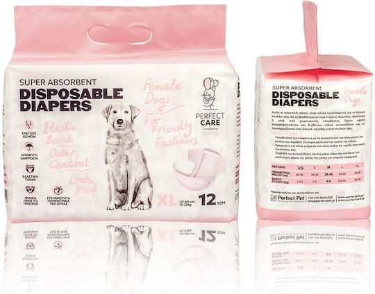 Perfect Care Hundewindeln Verwendungszweck XLarge 12Stück