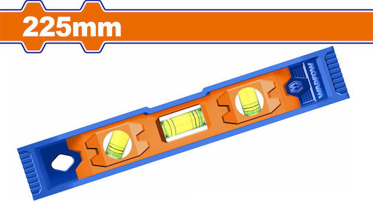 Wadfow Wadfow Spirit Level Aluminum Magnetic 22.5cm with 3 Eyes