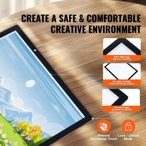 Vevor Rechargeable LED Light Pad A4 Adjustable Brightness 5 Levels Tracing Dxa4cds00000tpibxv9