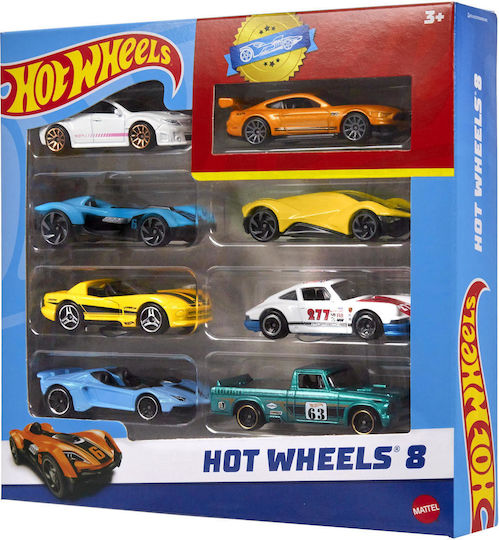 Hot Wheels Σετ Αυτοκινητάκια 1:64 για 3+ Ετών (Διάφορα Σχέδια) 1τμχ