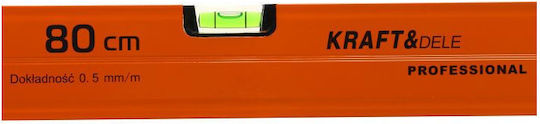 Kraft & Dele KD10312 Spirit Level Aluminum Magnetic 80cm with 3 Eyes