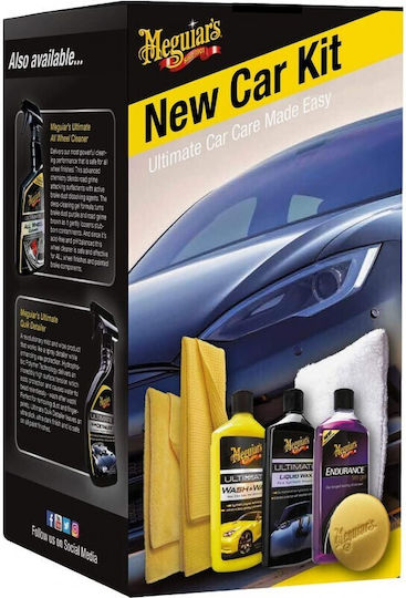 Meguiar's Brilliant Solutions New Car Kit Σετ Κερώματος Αυτοκινήτου