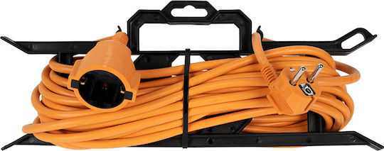 Elmark Waterproof Extension Cable Cord 3 x 1.5mm²/10m Orange