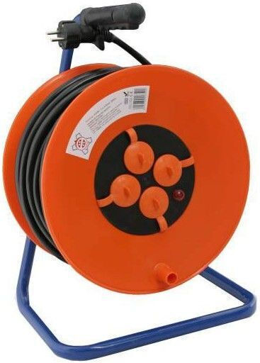 CHaralampidis 4 Plätze mit Kabel 33m Durchmesser 3 x 2.5mm² Rot