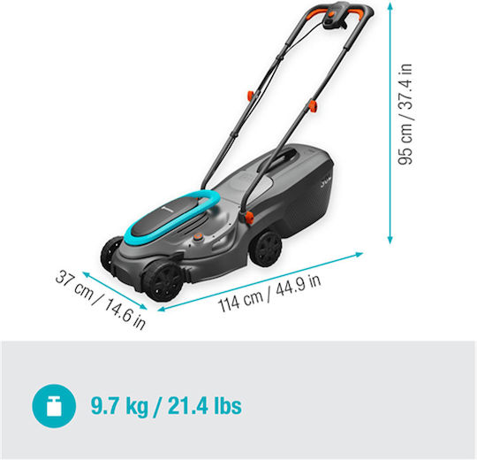 Gardena PowerMax 32/1200 G2 Lawn Mower Electric 1200W