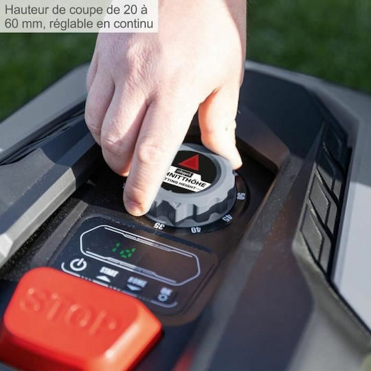 Scheppach Robocut XL 600 Ρομποτική Μηχανή Γκαζόν 2Ah / 20V