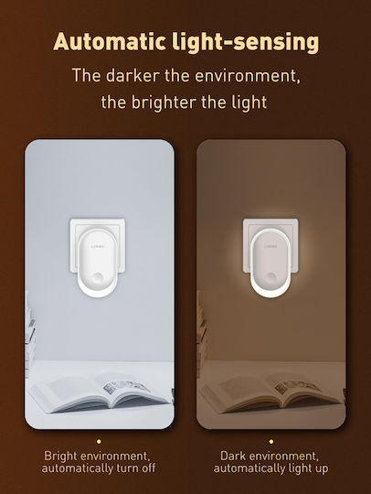 Ldnio LED Night Light Plug with Photocell Y1 1pcs