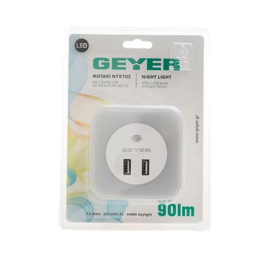 Geyer LED Night Light Plug with Photocell 1pcs