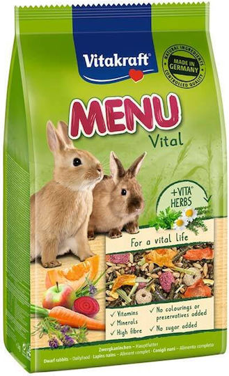 Vitakraft Храна за Зайче Menu Vital 3кг