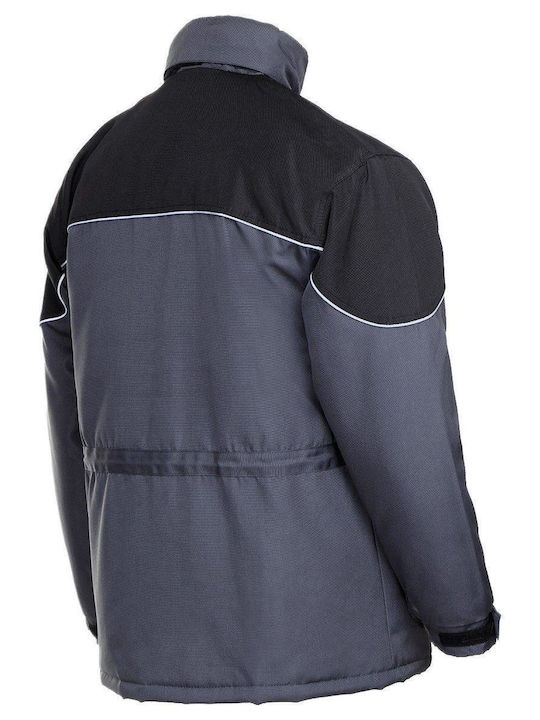 Stenso Jacks Beach 2 Work Jacket Cold with Hood Gray