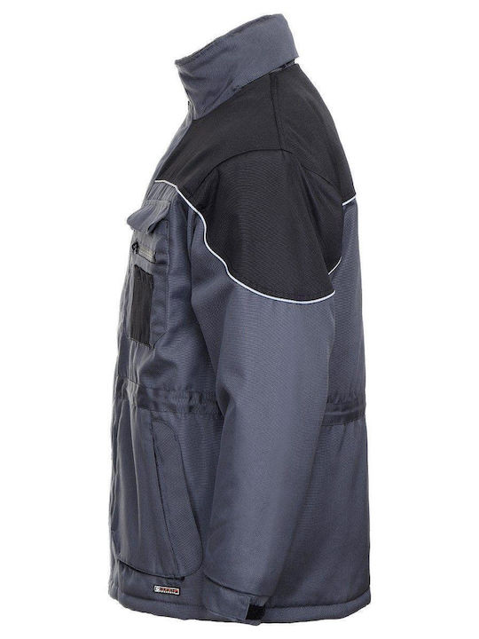 Stenso Jacks Beach 2 Work Jacket Cold with Hood Gray