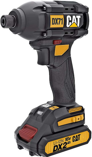 CAT DX71 Impact Battery Screwdriver Solo Brushless 18V