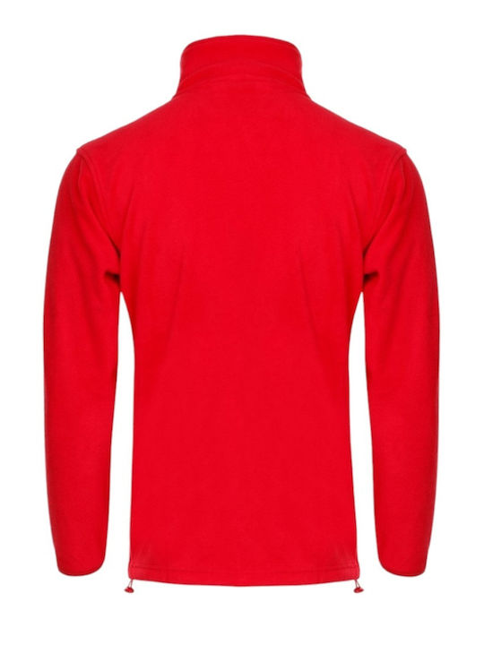 Stenso Karela Ζακέτα Εργασίας Fleece Ψύχους Κόκκινη