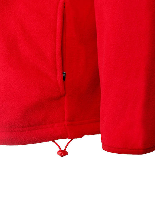 Stenso Karela Ζακέτα Εργασίας Fleece Ψύχους Κόκκινη