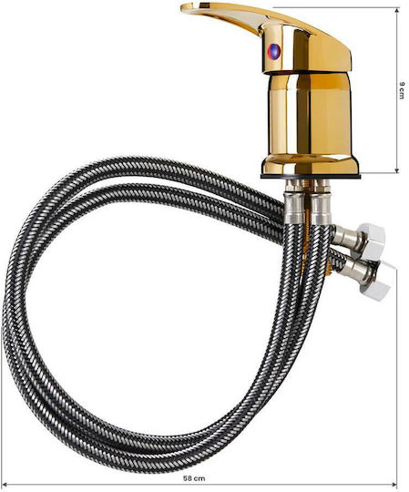 Faucet A Hairdressing Wash Unit Gold