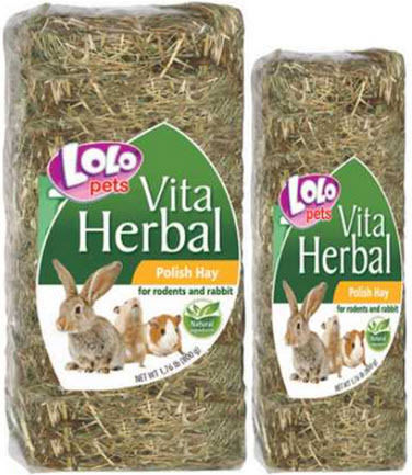 Lolo Pets Vita Herbal Grass with Herbs for Rabbit 800gr
