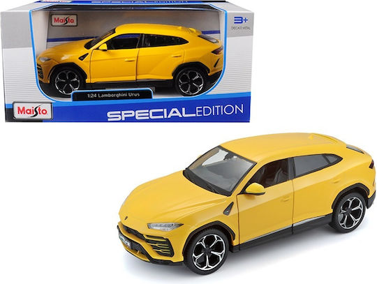 Just Toys Lamborghini Urus 2018 Car Yellow 1:24 For 3+ Years