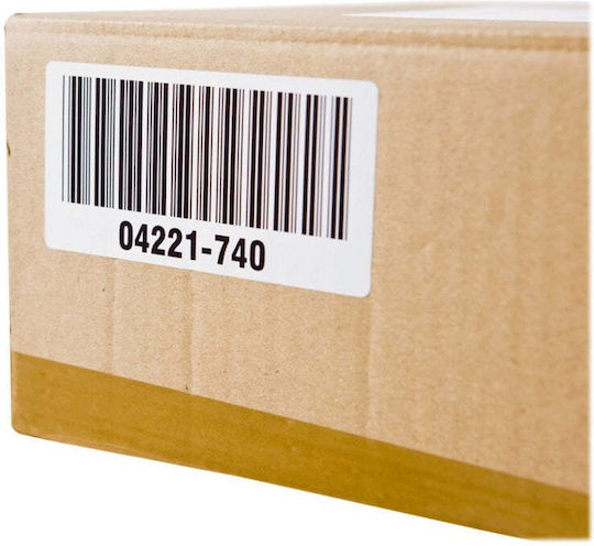 Brother 800 Self-Adhesive Label Rolls for Label Printer 62x29mm 1pcs