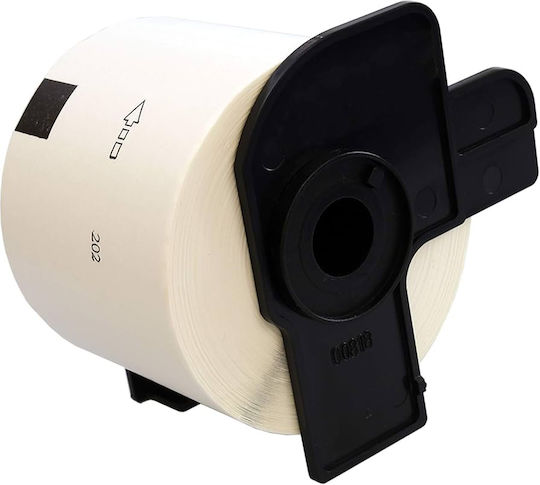 Brother 300 Self-Adhesive Label Rolls for Label Printer 100x62mm 1pcs