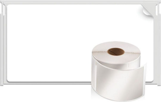 Dymo Selbstklebende Etikettenrollen 89x36mm 2Stück