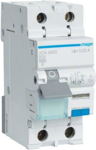 Hager Phase 2-Pole Earth Leakage Relay 25A 230V