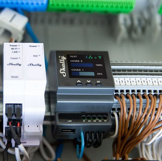 Shelly Pro Dual Cover PM Phase Relay
