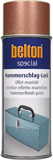 Belton Spray Paint Hammerfinish with Forged Effect Copper 400ml