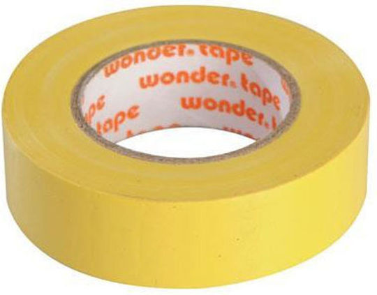 Wonder Insulation Tape 19mm x 20m Yellow