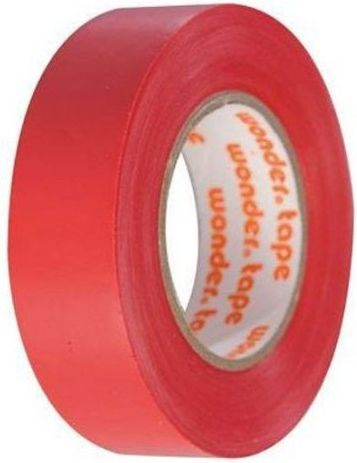 Wonder Insulation Tape 19mm x 20m Pvc K1za0 Red
