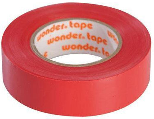 Wonder Insulation Tape 19mm x 20m Pvc K1za0 Red