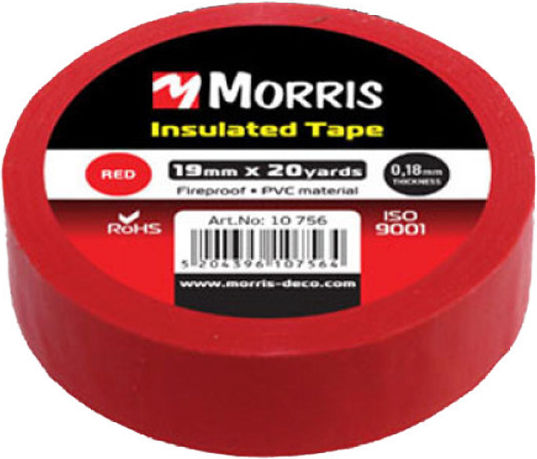 Morris Μονωτική Ταινία Κόκκινη