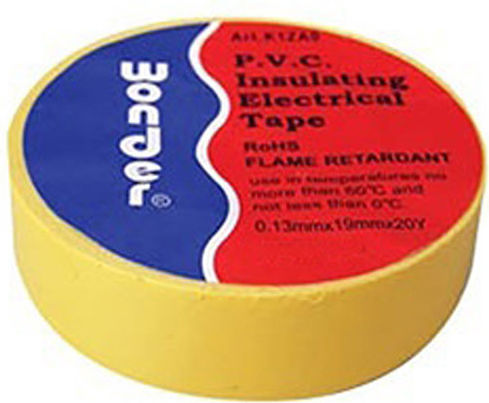 Adeleq Isolierband 19mm x 20m Gelb