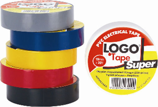 Logo Insulation Tape 19mm x 18m Super White