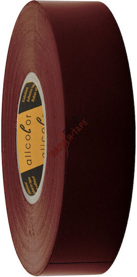 Allcolor Insulation Tape 19mm x 25m ISO Band Brown Brown