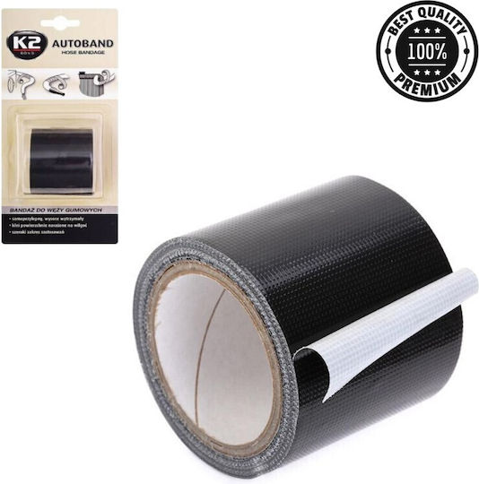 K2 Insulation Tape 50mm x 3m for Rubber Pipe Repair Black Black