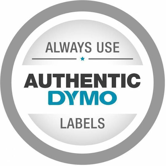 Dymo Standard Label Maker Tape 40918 9mm x 7m Black Text on Yellow Background S0720730 Dymo40918