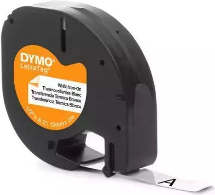 Dymo 18769 Label Maker Tape In Black Colour Compatible With Dymo LetraTag/LT
