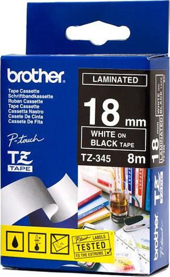 Brother P-touch Bandă Pentru Etichetări Albă Culoare Full Face Serie Compatibilă Brother TZe/TZ