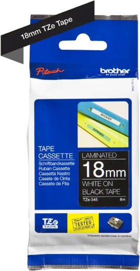 Brother P-touch Bandă Pentru Etichetări Albă Culoare Full Face Serie Compatibilă Brother TZe/TZ
