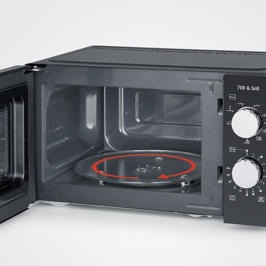 Severin S7781 Φούρνος Μικροκυμάτων 17lt Μαύρος