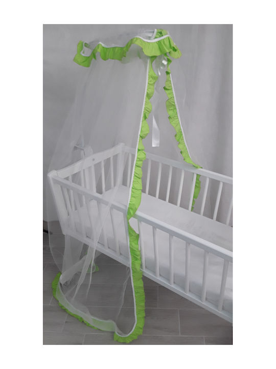 Beboulino Mosquito Net Crib Tulle 708-1300-0017 Green 100x250cm