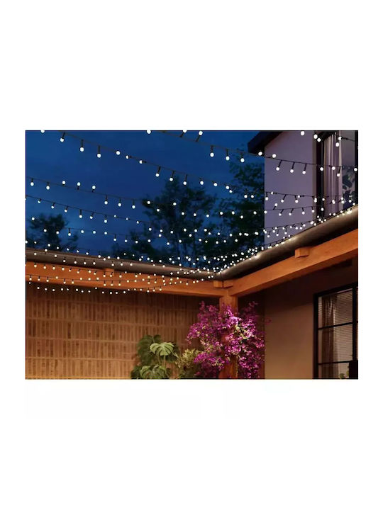 500 Lichterketten LED 40m. Weiße in Zeichenfolge 1Stück