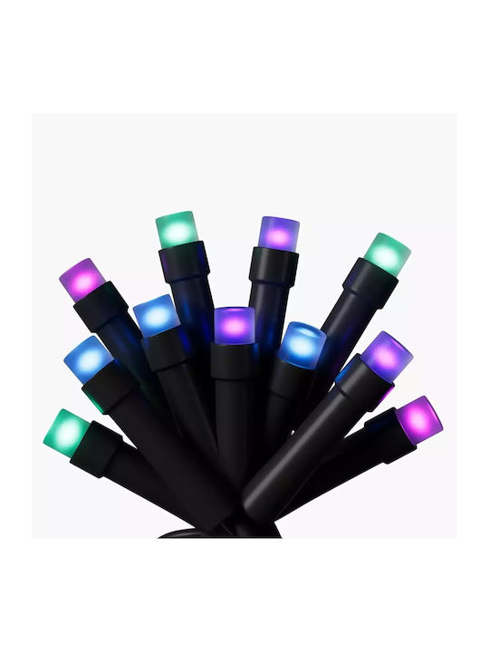 250 Lichter LED 10m. Mehrfarbige in Zeichenfolge 1Stück