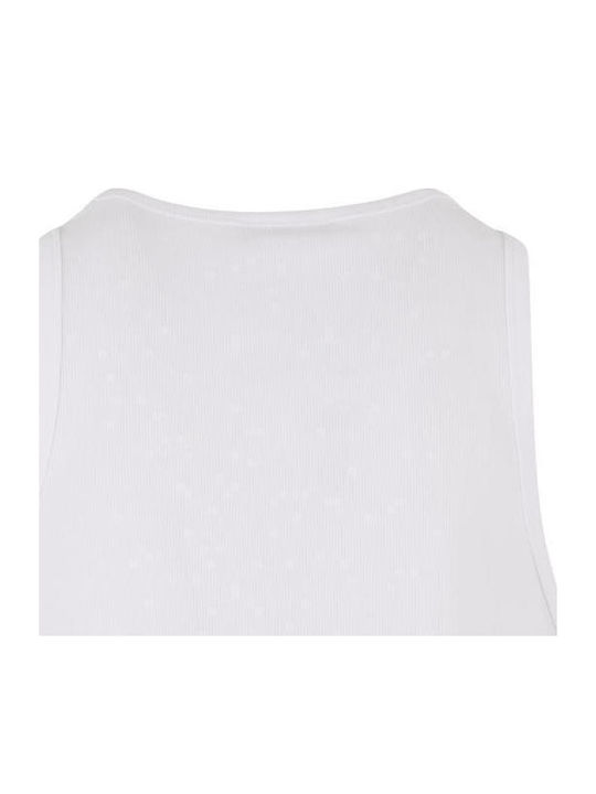 Def Tank Tops Bright White+micro Chip Yes Fw25 Dftt032-20337