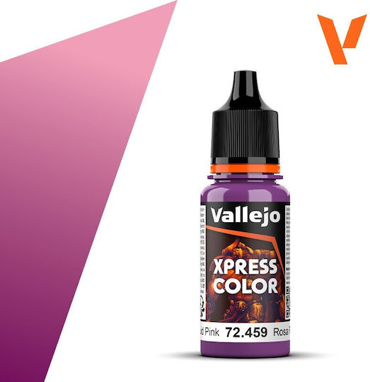 Acrylicos Vallejo Xpress Color Ακρυλικό Χρώμα Ζωγραφικής Fluid Pink 18ml