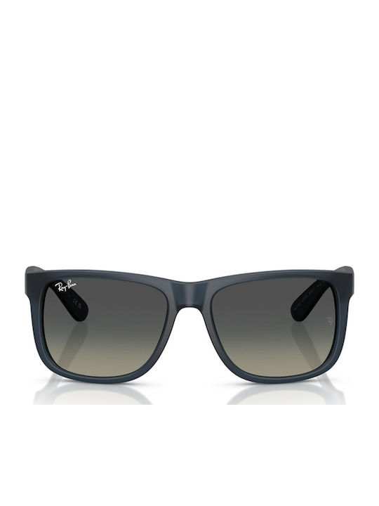 Ray Ban Justin Γυαλιά Ηλίου Γκρι με Κοκκάλινο Σκελετό