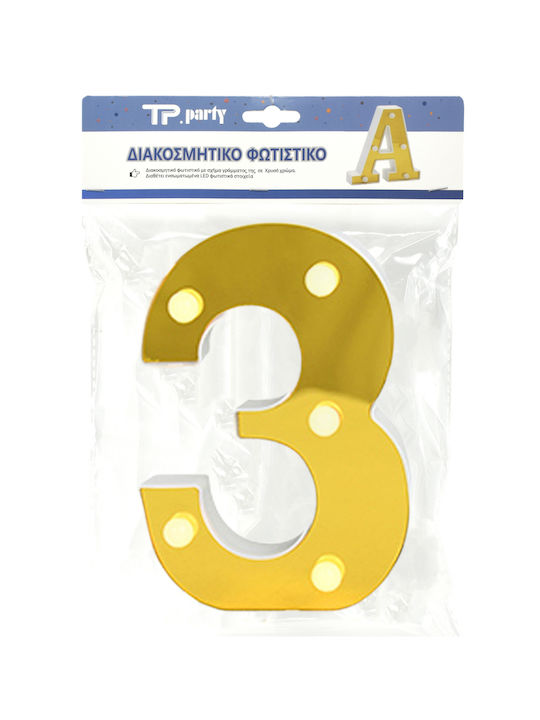 Tpster Διακοσμητικό Φωτιστικό LED 11.6x16.3x3.5εκ.