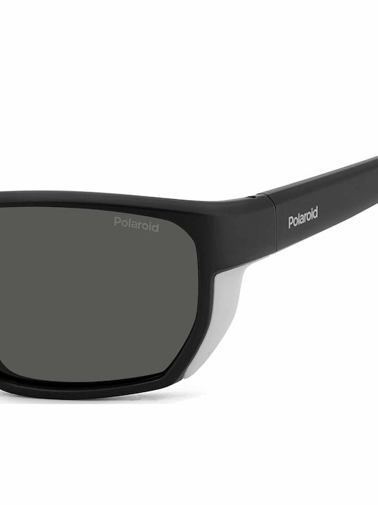 Polaroid Ochelari De Soare Pentru Bărbați Cu Ramă Neagră Din Plastic Și Lentile Gri pld7057/s 003/M9